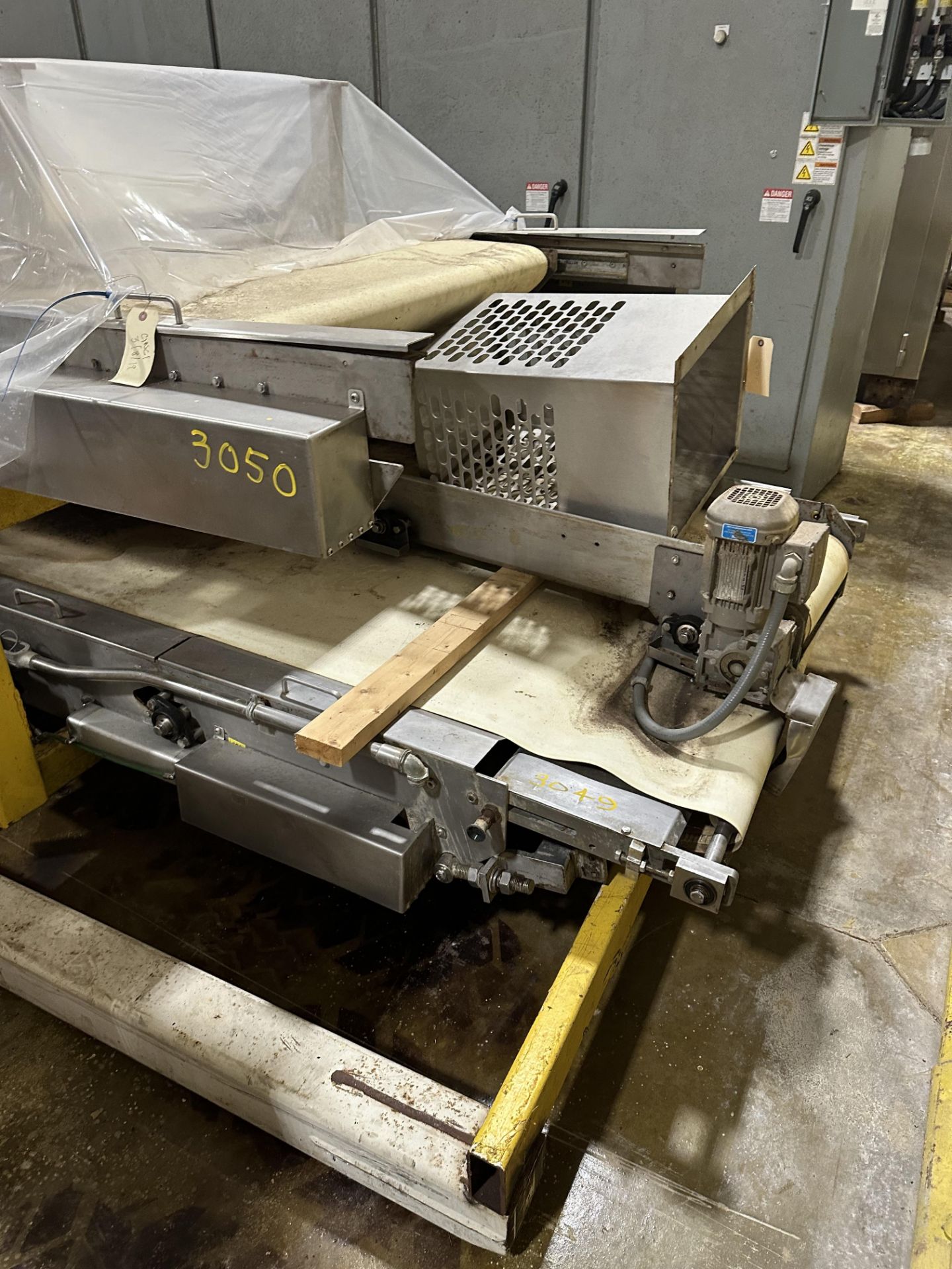 (Located In Springfield, MI) Dough Conveyor System For Spooner Line - Image 7 of 8