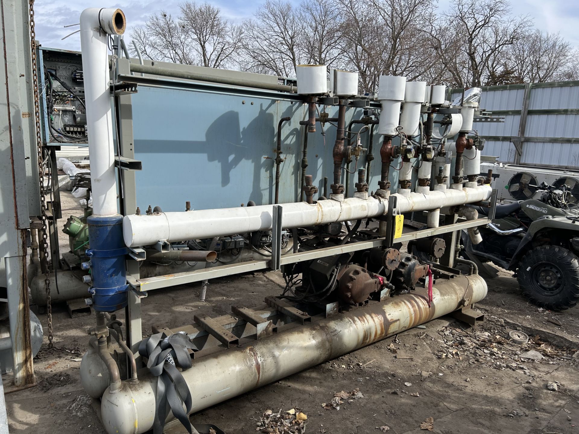 Lot Location: Hartley IA - Hussman Super Plus Compressor Rack