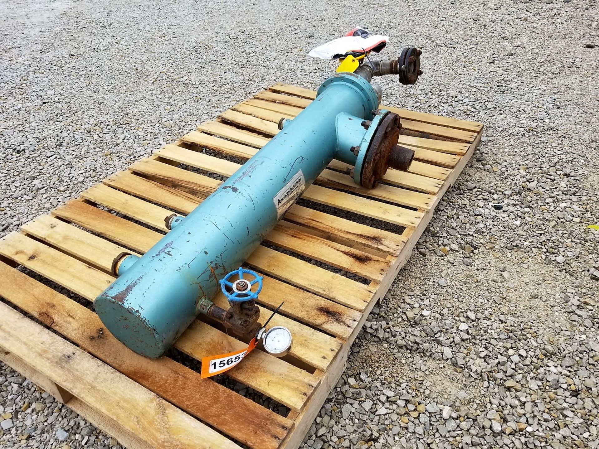 Lot Location: Greensboro NC AMERICAN INDUSTRIAL HEAT TRANSFER INC. Shell & Tube Heat Exchanger - Image 5 of 9