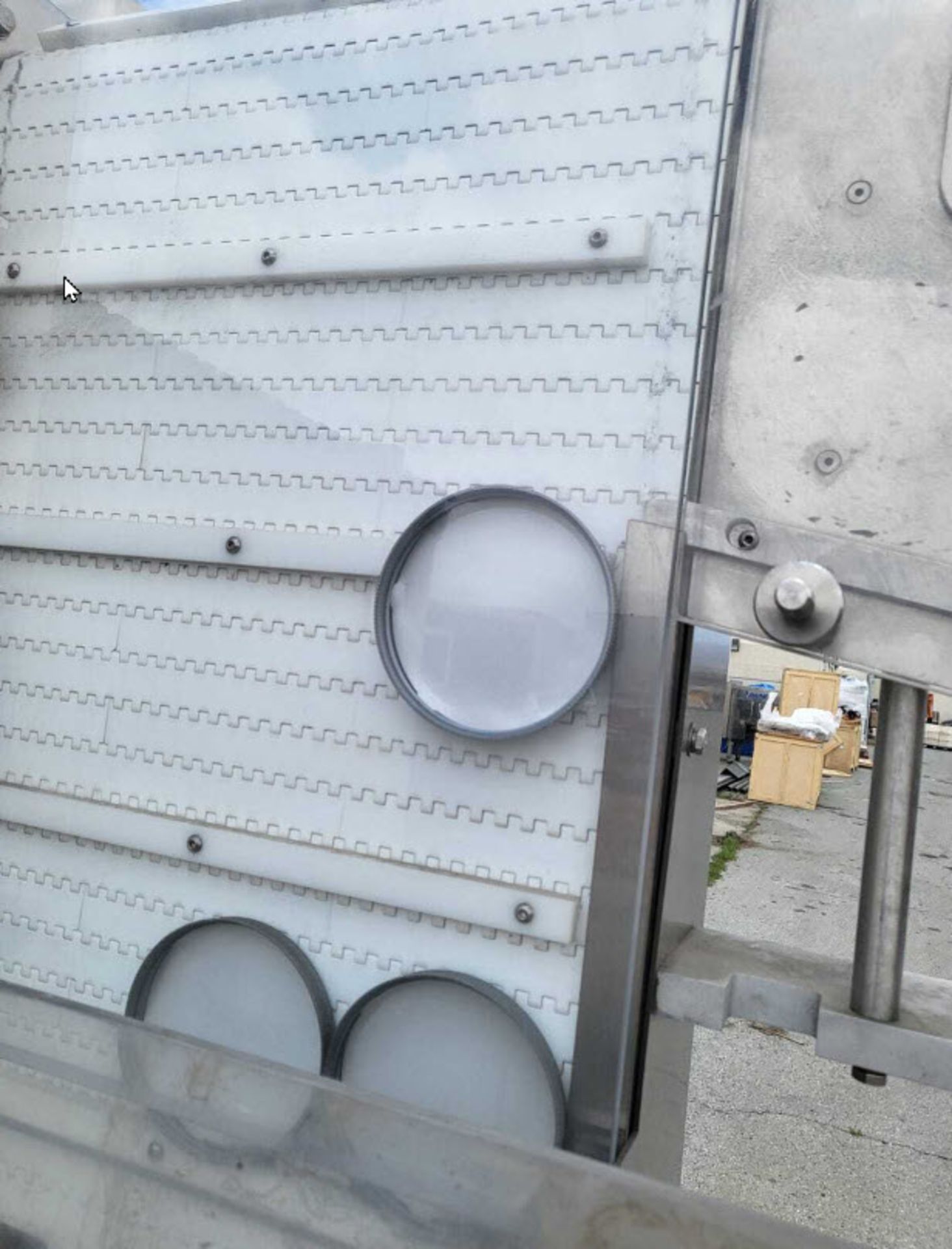(Located in Hollister, CA) Lid Dispenser for Food Industry, Rigging Fee: $100 - Image 7 of 11