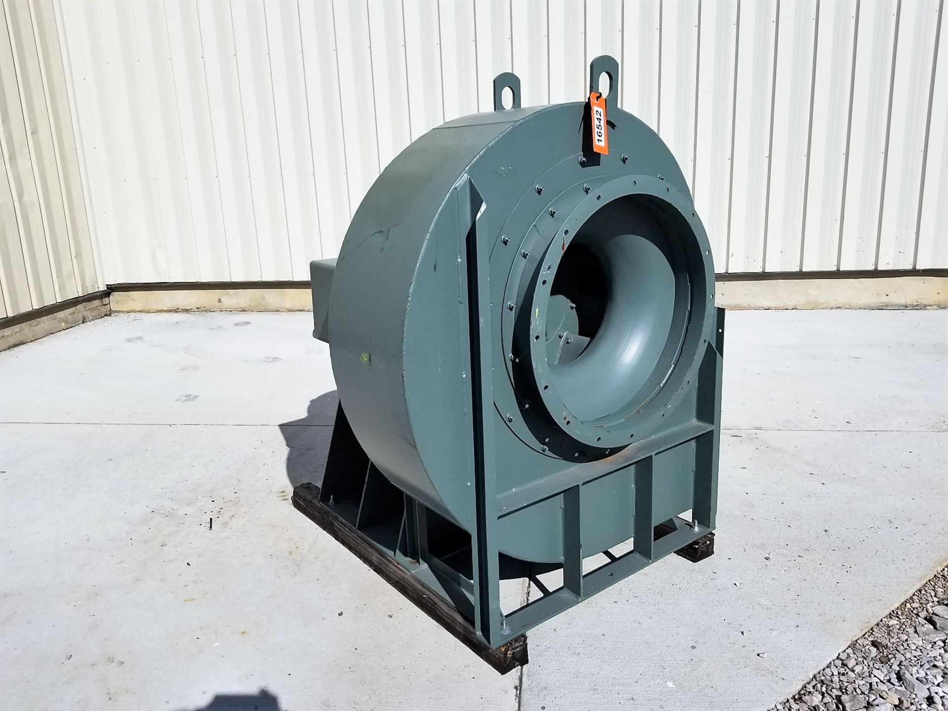 Lot Location: Greensboro NC 21,000 CFM @ 30" SP Surplus 200HP NYB Airfoil Fan Pressure Blower Ð - Image 3 of 10