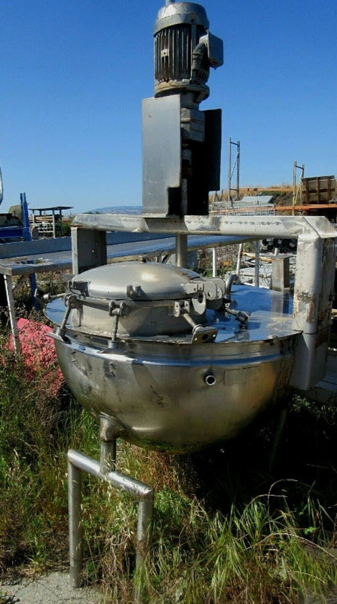 (Located in Hollister, CA) Groen GT-100 Jacketed Kettle, Rigging Fee: $100 - Image 9 of 12
