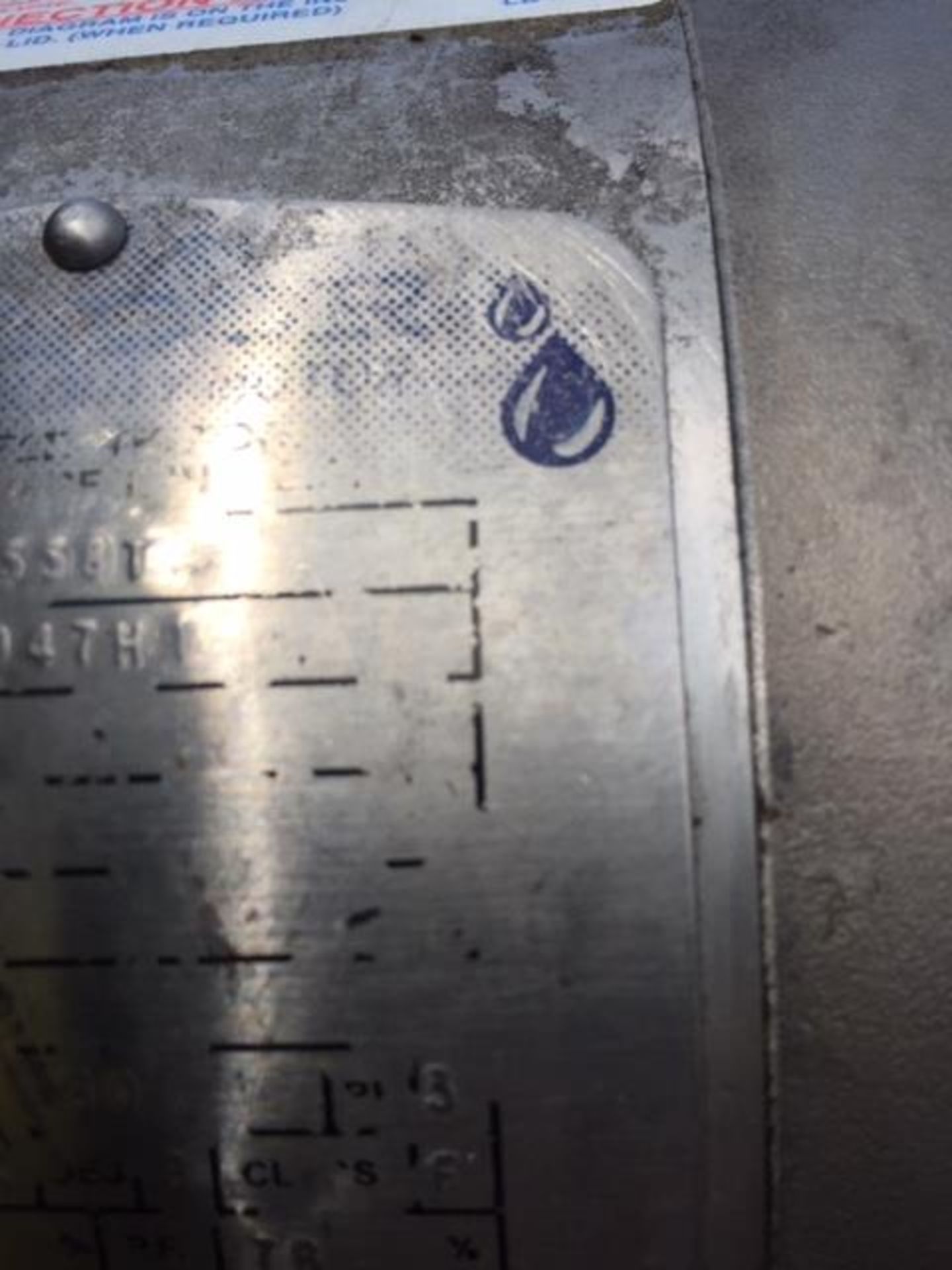 Lot Location: Greensboro NC 110 GALLON STAINLESS STEEL INSULATED MIX TANK - Image 13 of 13