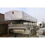 (Located in Morgan Hill, CA) Goodale Blancher, Model Hydro Static Belt Blancher, M/S Galv. Steel Mai