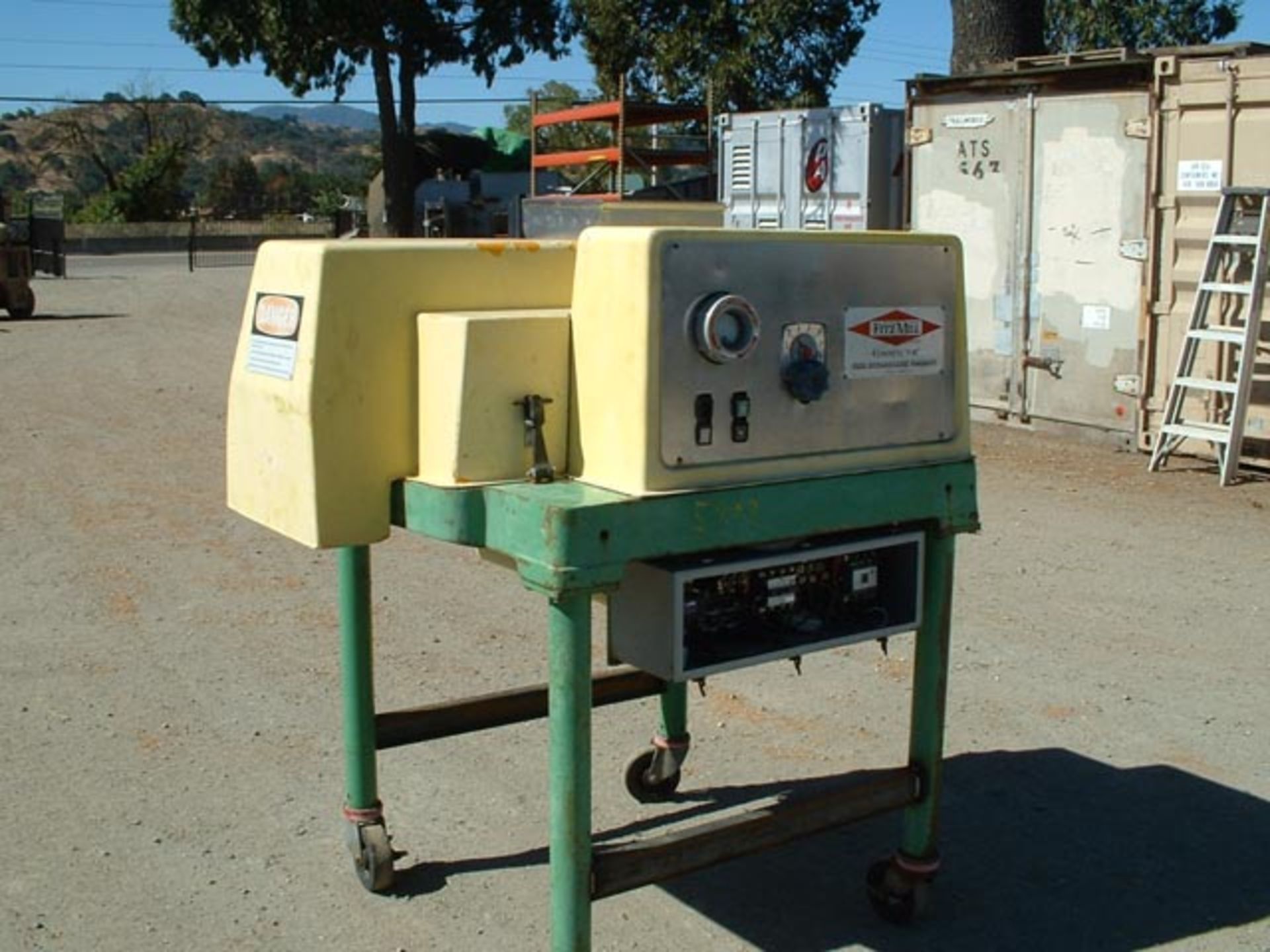 (Located in Morgan Hill, CA) Fitzpatrick Hammer Mill, Model DAS06, SN 9223, Auger Feed, S/S Product - Bild 4 aus 6