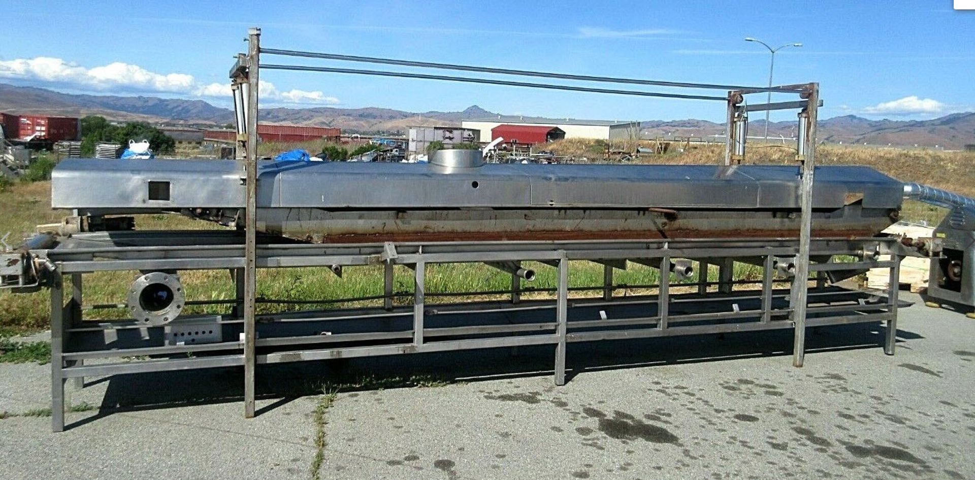 (Located in Hollister, CA) Industrial Oil Roaster, Rigging Fee: $100