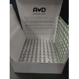(Located in Moreno Valley, CA) AVD - Glass Tank - 0.5ml - 1.0mm Aperture, Qty 1500