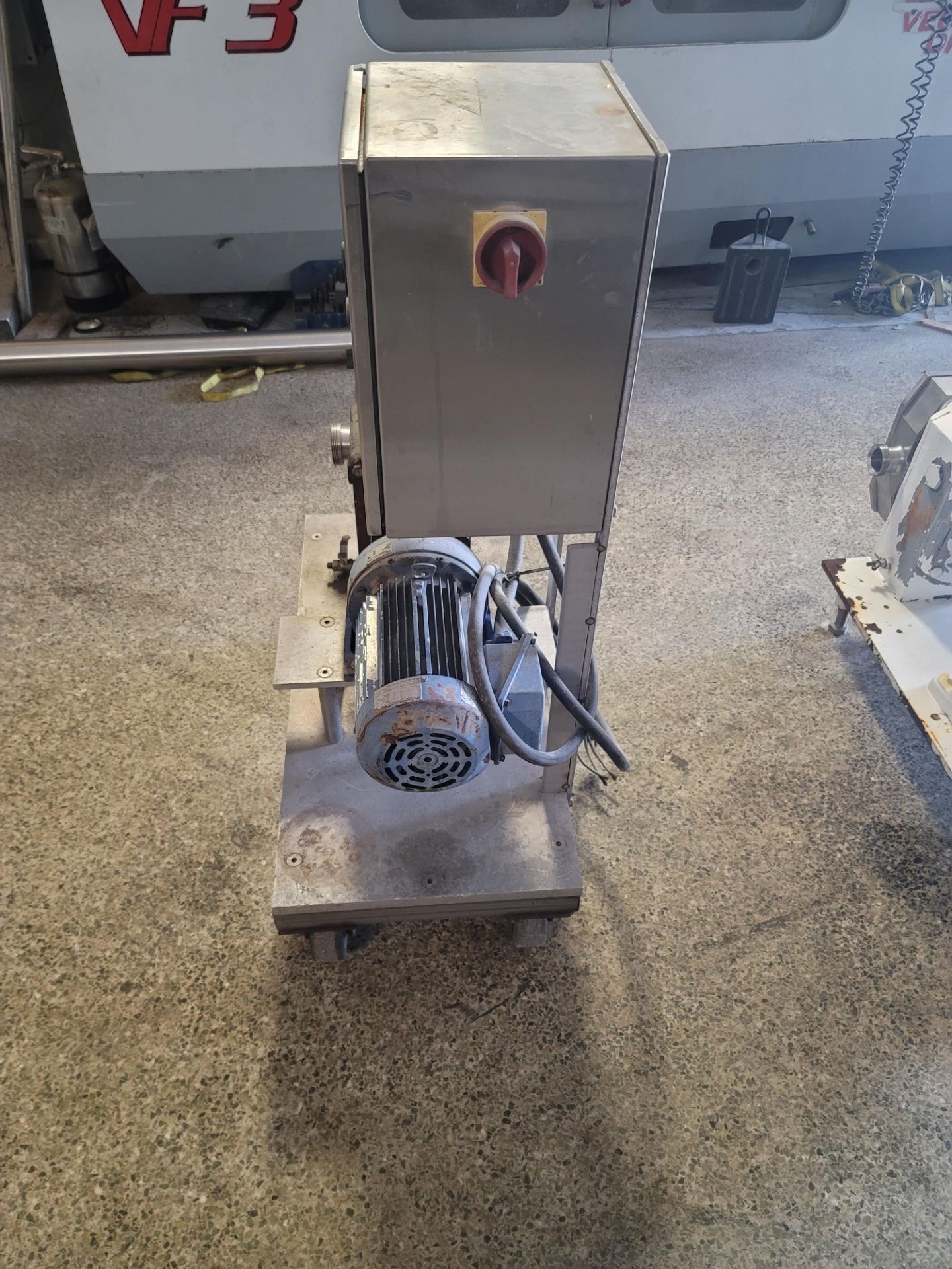 (Located in Belle Glade, FL) 3HP POSITIVE DISPLACEMENT PUMP, Loading/Rigging Fee: $25 - Bild 4 aus 5