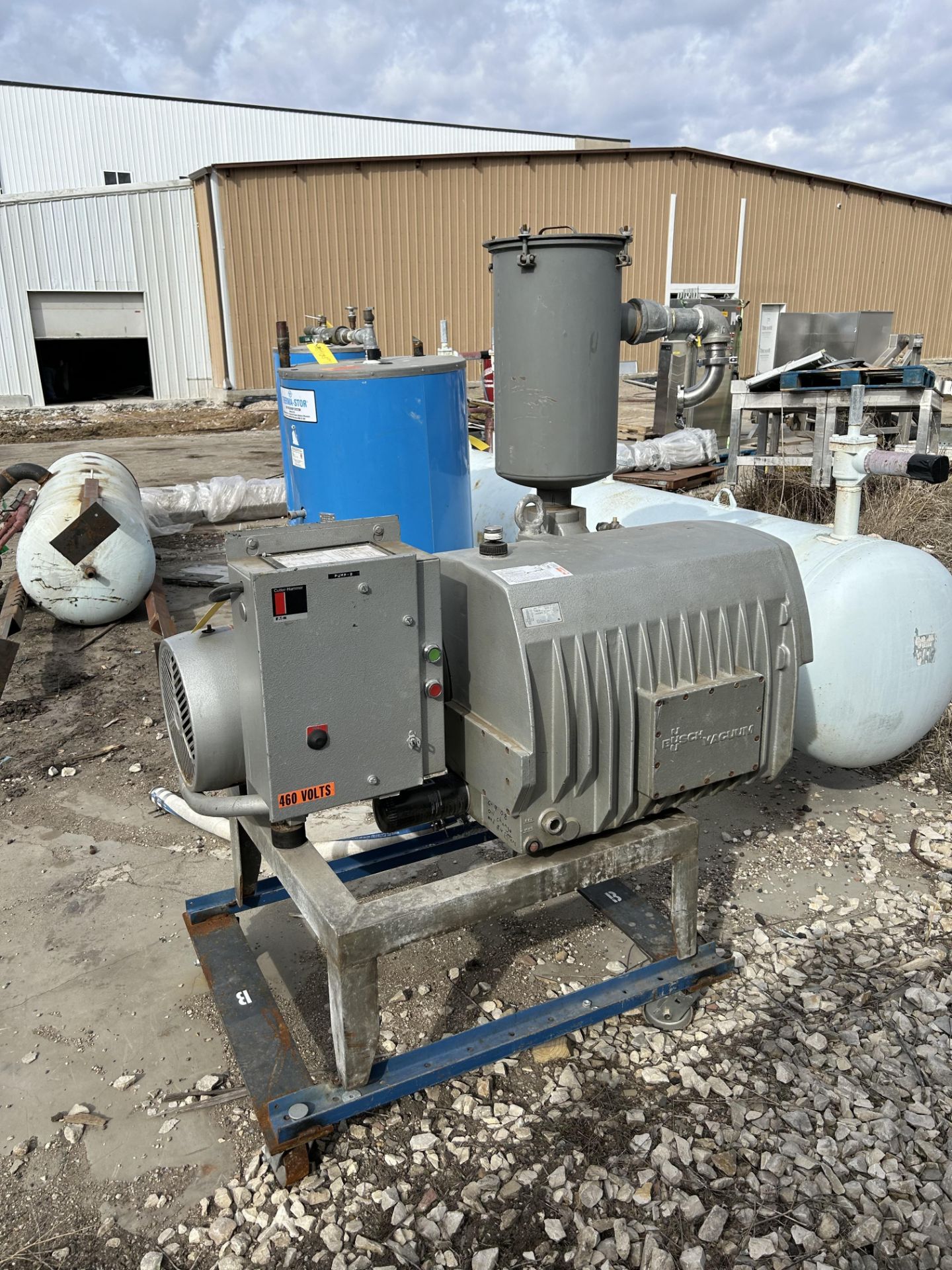 Lot Location: Hartley IA - Busch Vacuum Pump, Model #RA-0400-B033-1102 - Image 2 of 5