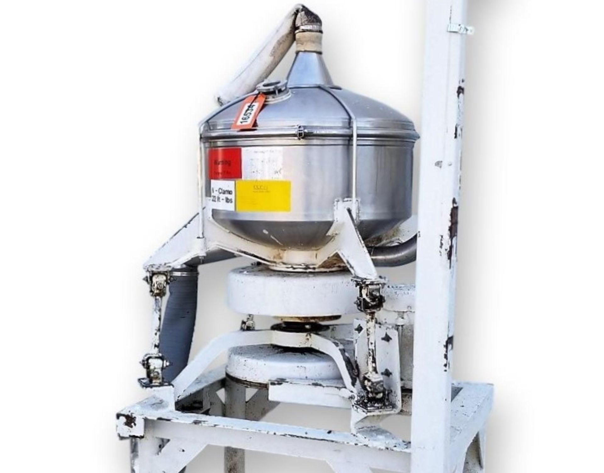 Lot Location: Greensboro NC Used 30" Pfening Pressure Flour Sifter Ð Stainless Steel - Image 3 of 9
