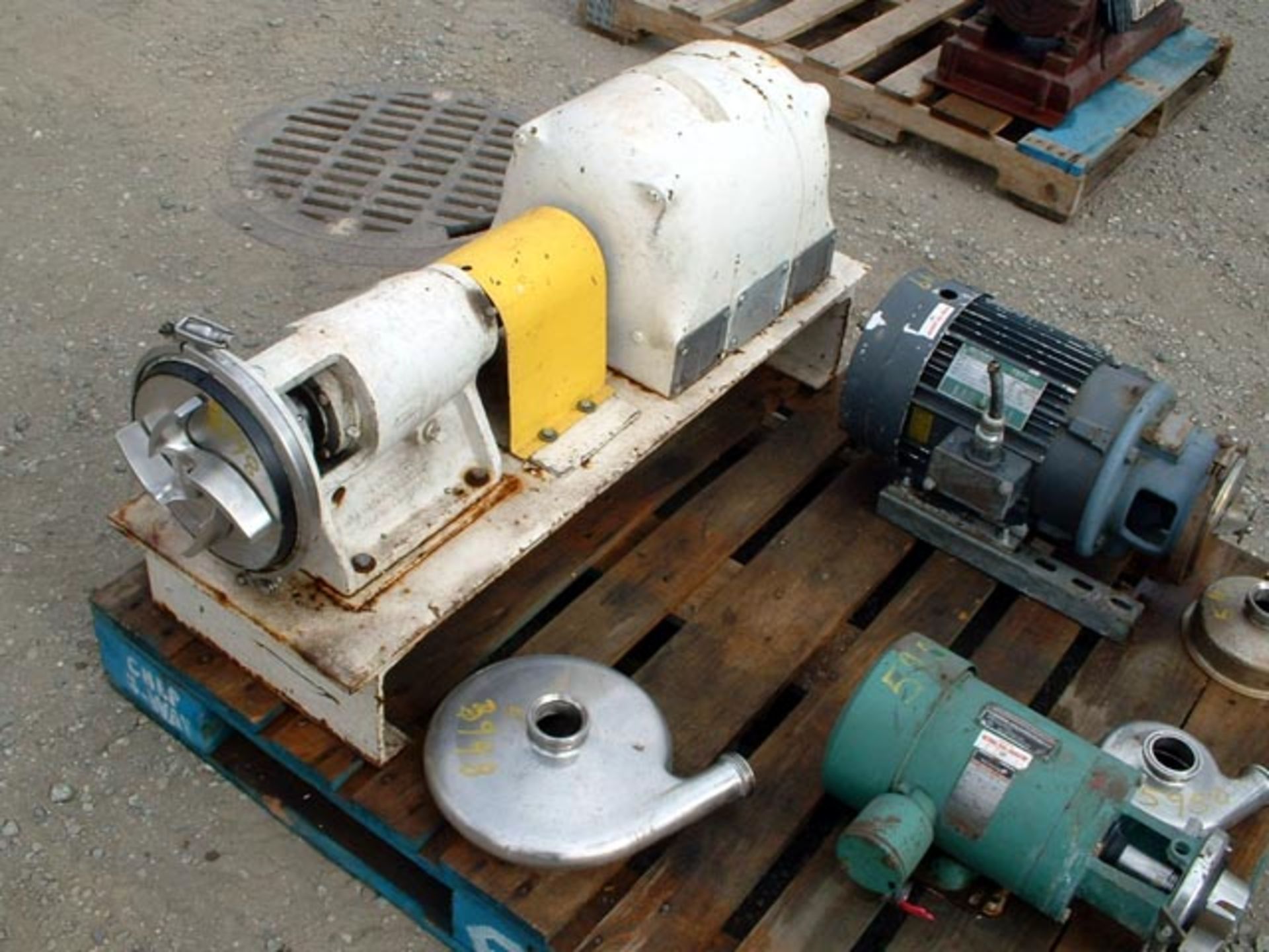 (Located in Morgan Hill, CA) Tri Clover Pump, Model SP218TE-00A-S, S/N E 1456, 7 1/4" Dia. - Bild 2 aus 2