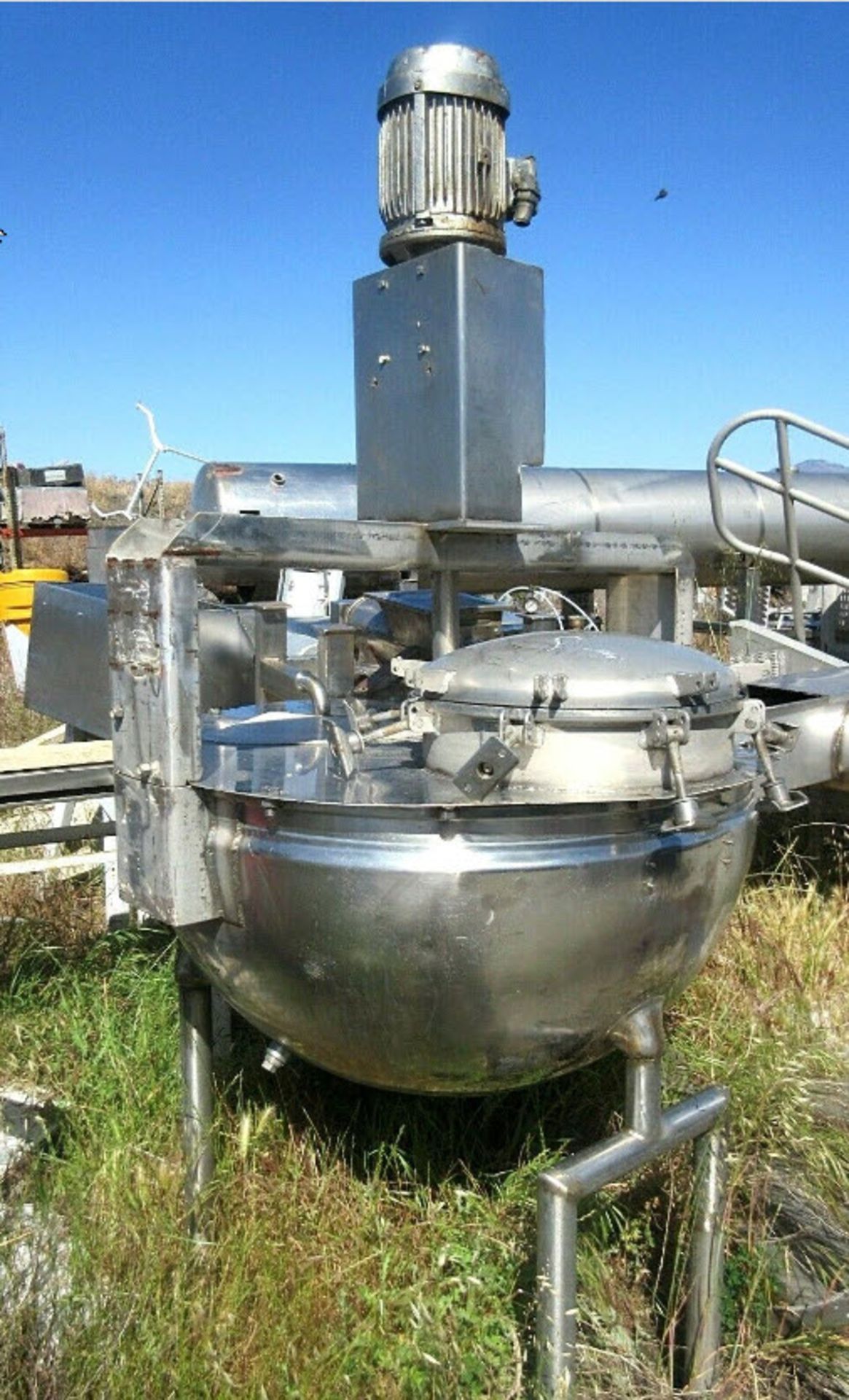 (Located in Hollister, CA) Groen GT-100 Jacketed Kettle, Rigging Fee: $100 - Image 7 of 12