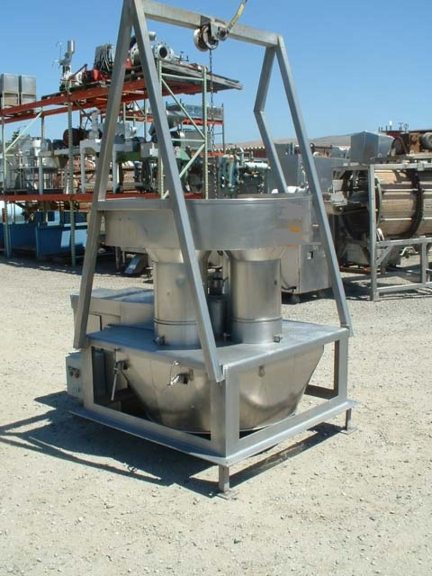 (Located in Morgan Hill, CA) Legrow/Brothers Slicer Dicer, SN 3-107-85CCB, S/S Construction, V-Belt - Image 2 of 6