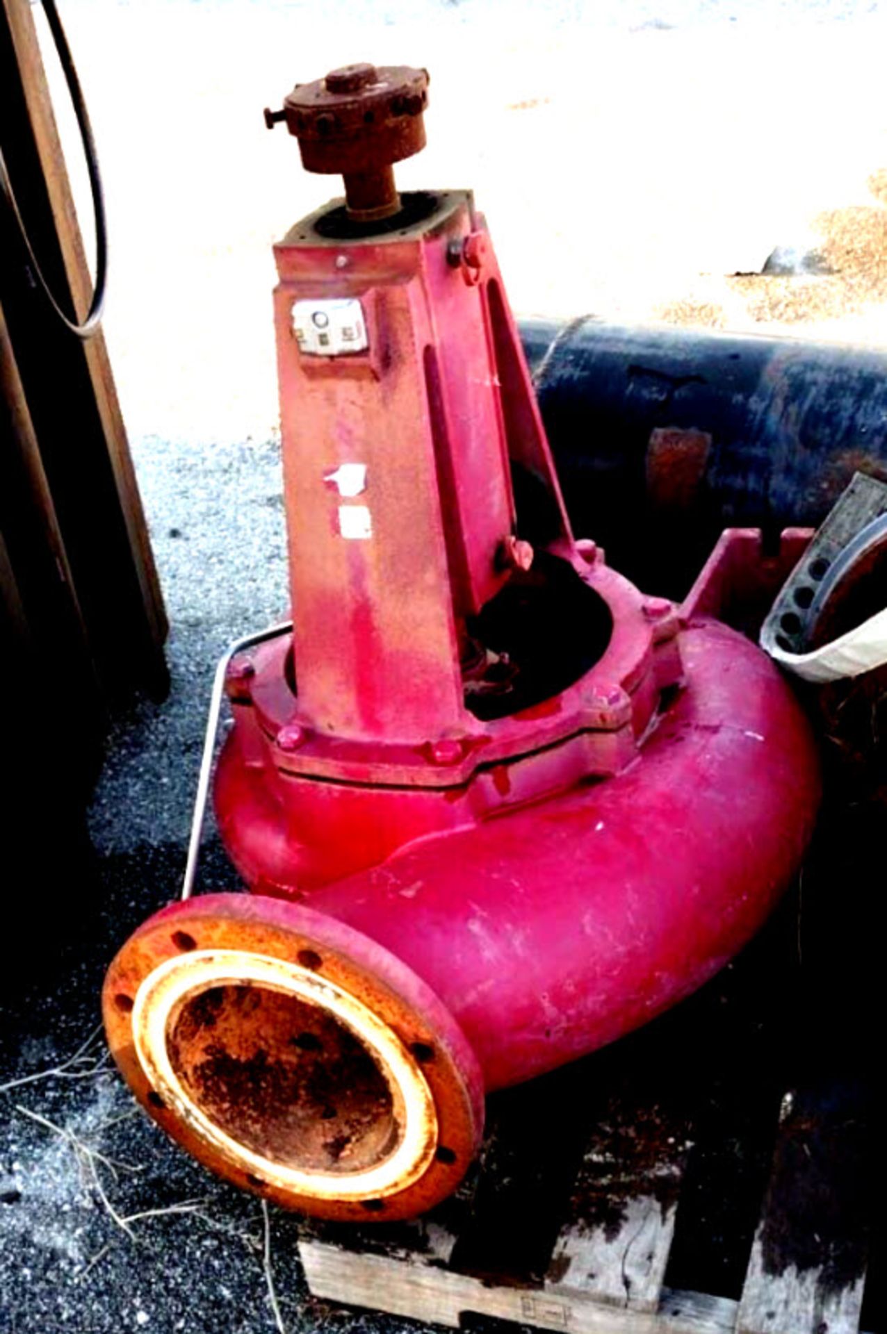 (Located in Hollister, CA) 8 in. Water Pump Complete, Rigging Fee: $100