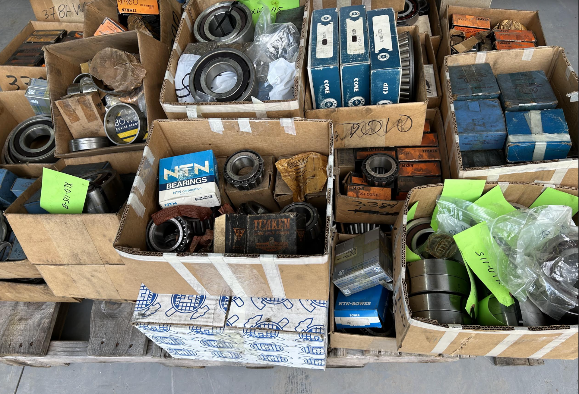 (Located in Rochester, NY) Pallet of Miscellaneous Bearings, Timken, SNFA, SKF, NTN - Image 3 of 4