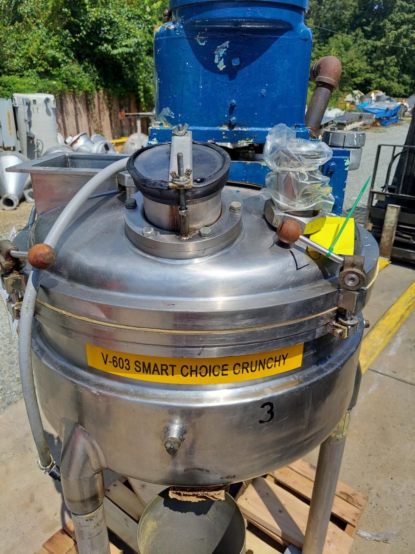 Lot Location: Greensboro NC 60 GALLON GROEN MODEL TA-60 STAINLESS STEEL INSULATED MIX TANK. - Image 2 of 17