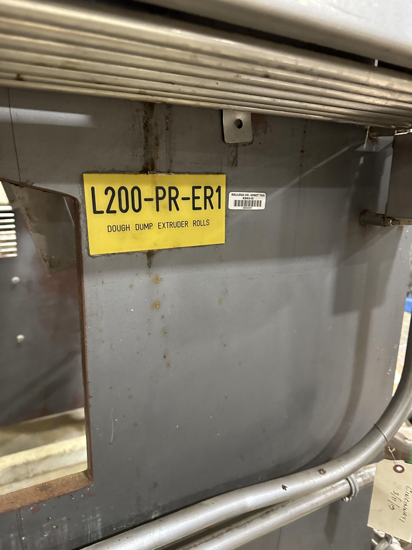 (Located In Springfield, MI) 2-Roll Dough Feeder for Spooner Vickers Line - Image 3 of 6