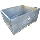 Lot Location: Greensboro NC 2098 GALLON (85 CU FT) STAINLESS TANK CATCH BASIN / TOTE WITH FORKLIFT P