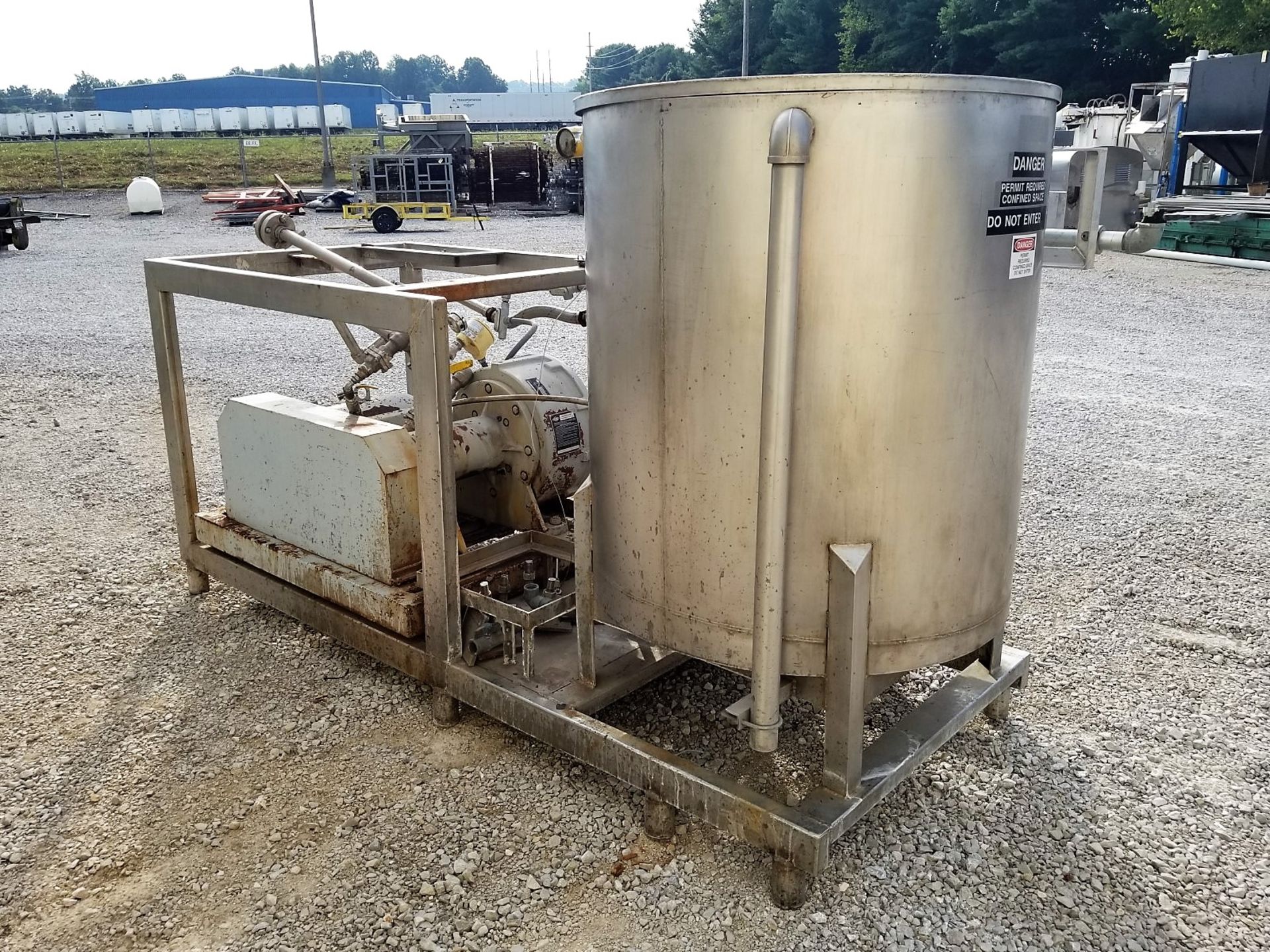 Lot Location: Greensboro NC Used Chemidyne Commander Power Wash Cleaning System WITH 30HP KOBE Roto- - Image 4 of 13