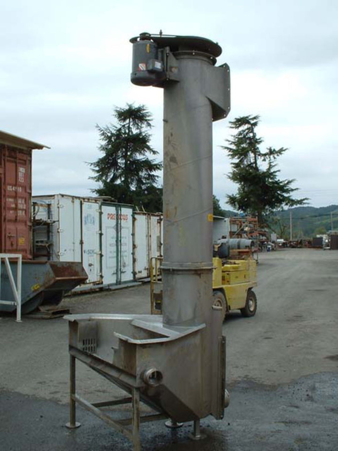 (Located in Morgan Hill, CA) Vanmark Elevator, 16" Vertical Lift of 9', All S/S, 16" Diameter - Image 2 of 3