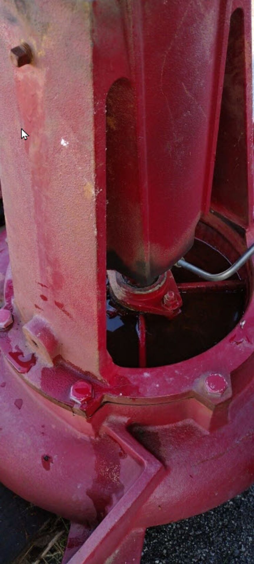 (Located in Hollister, CA) 8 in. Water Pump Complete, Rigging Fee: $100 - Image 8 of 8