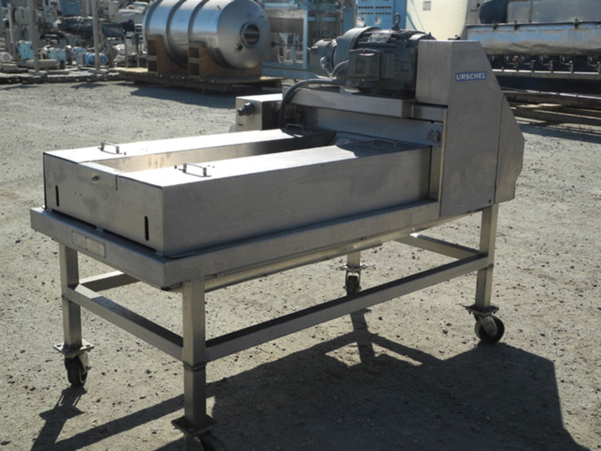 (Located in Morgan Hill, CA) Urschel Dicer, Model J9-A, SN 1113, 5 HP, 230/460 Volt, 1175 RPM w/Ste - Bild 3 aus 5