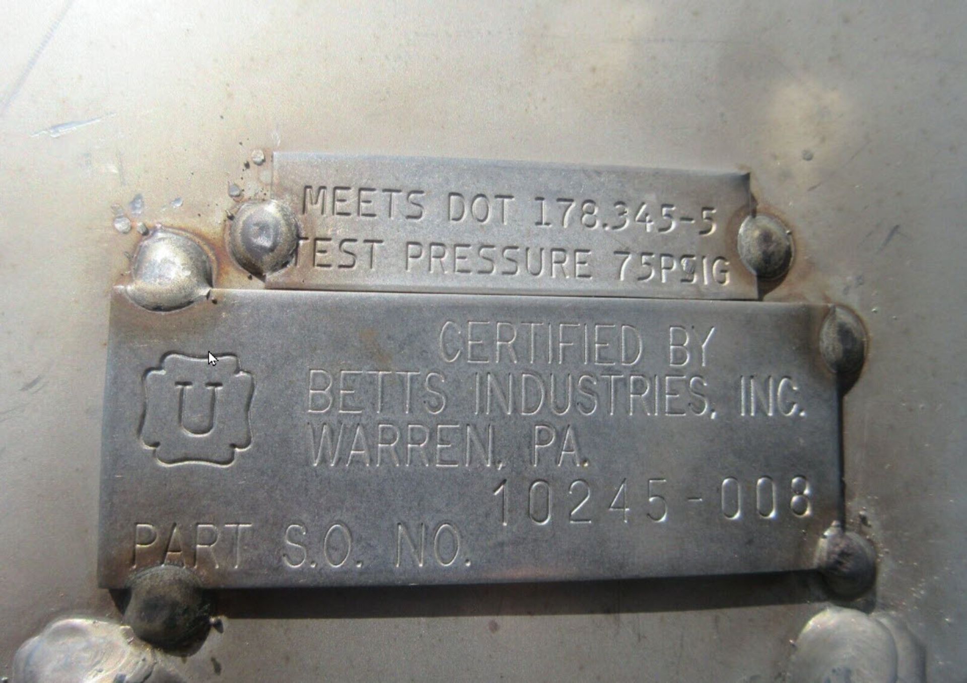 (Located in Hollister, CA) Groen GT-100 Jacketed Kettle, Rigging Fee: $100 - Bild 6 aus 12