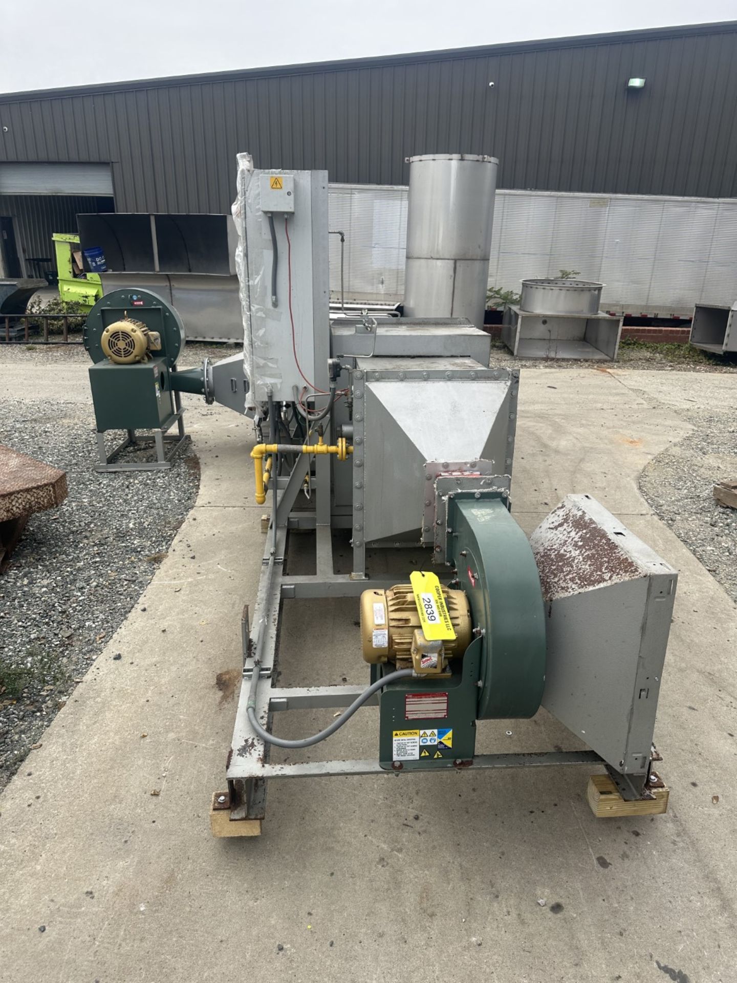 Lot Location: Greensboro NC STELTER AND BRINK PROCESS AIR HEATER PACKAGE, DIRECT OR INDIRECT FIRED - Image 2 of 18