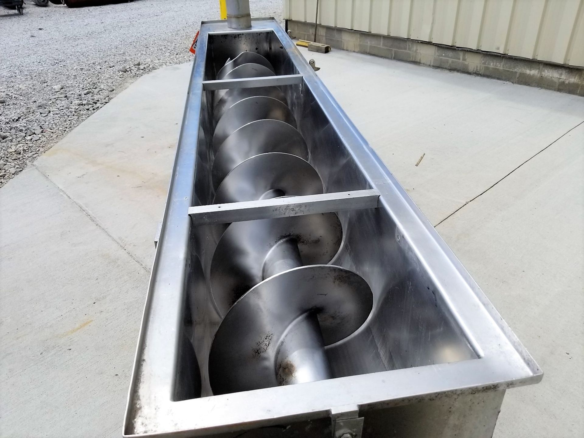 Lot Location: Greensboro NC Used Rietz 16"dia. X 10 ft Stainless Thermascrew Blancher TL-16-K2210 - Image 6 of 14