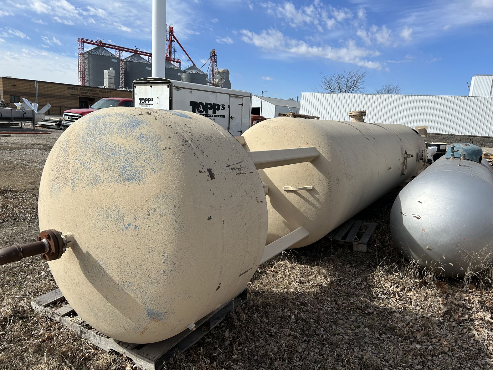 Lot Location: Hartley IA - Mild Steel Pressure Tank