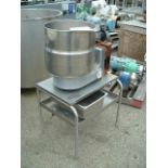 (Located in Morgan Hill, CA) Groen Kettle, Model TDB/4-40 10 Gallon, SN 71341, N.B. #71341, S/S