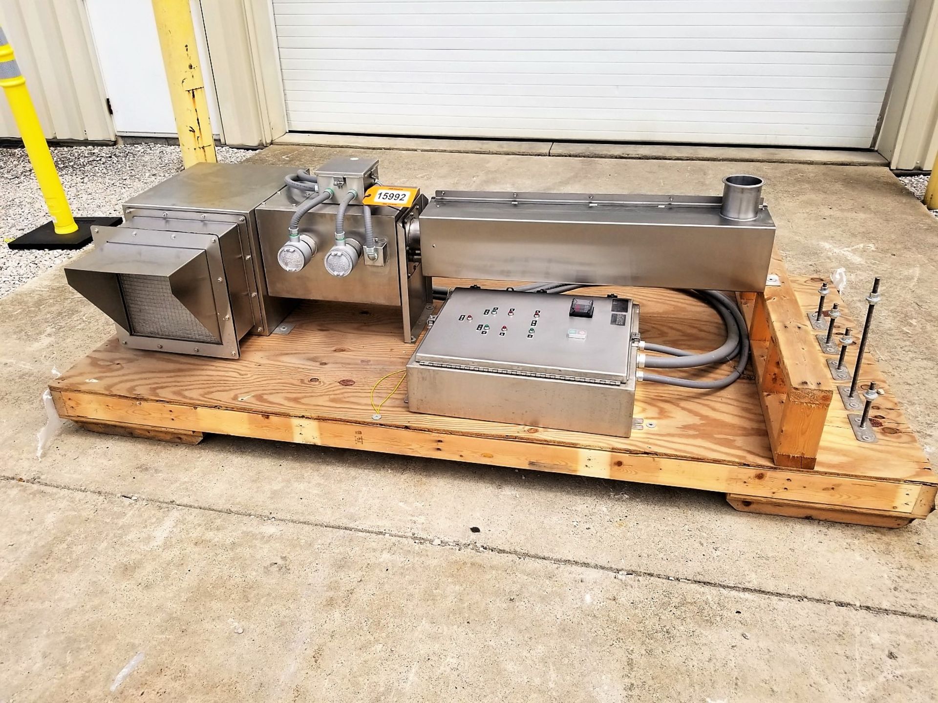 Lot Location: Greensboro NC AMERICAN ULTRAVIOLET CO. UVC Tank Sterile Conditioning System Model Z291