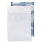 (Located in Moreno Valley, CA) 1g Barrier Bags White/Clear, Qty 44,400
