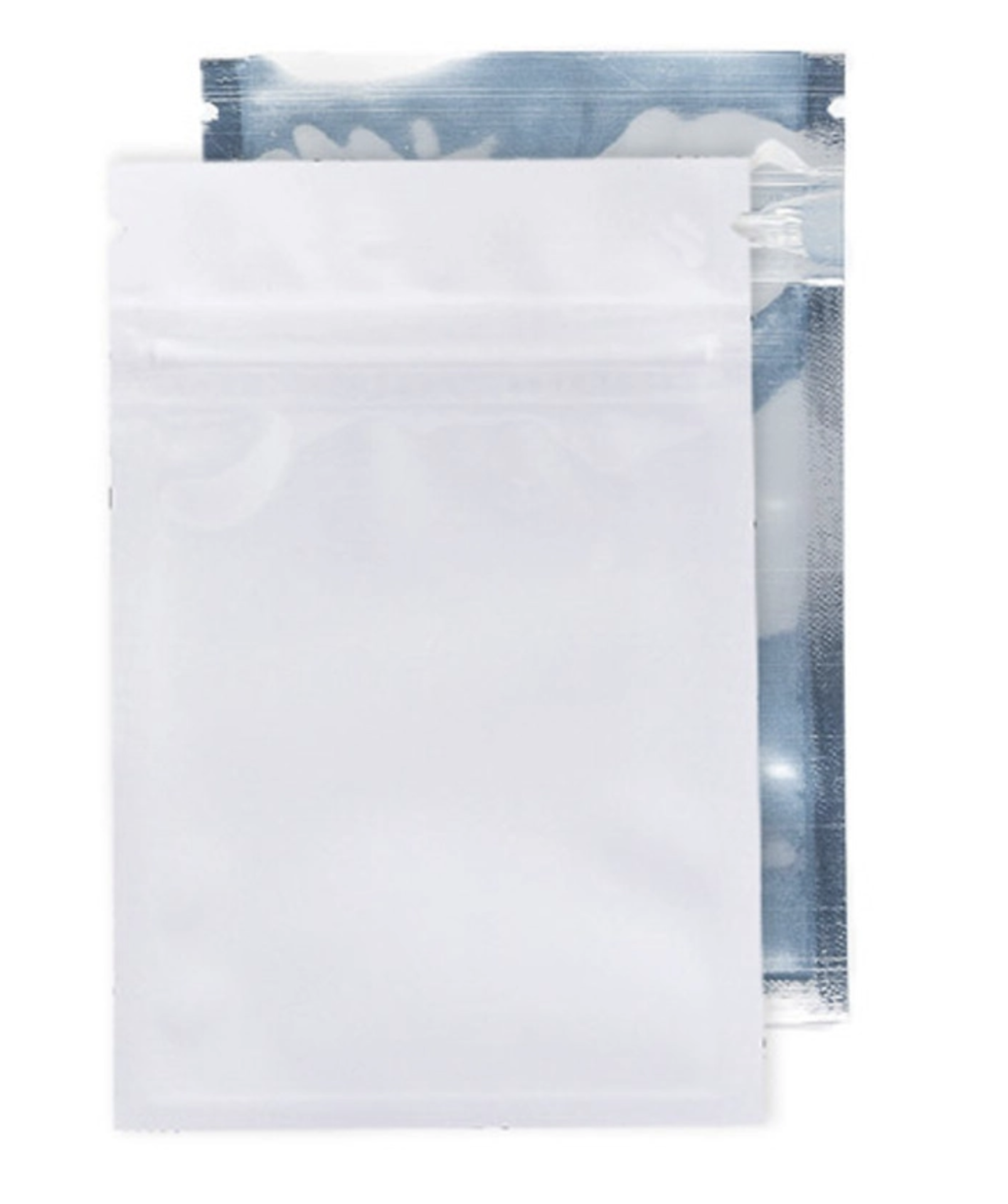 (Located in Moreno Valley, CA) 1g Barrier Bags White/Clear, Qty 44,400