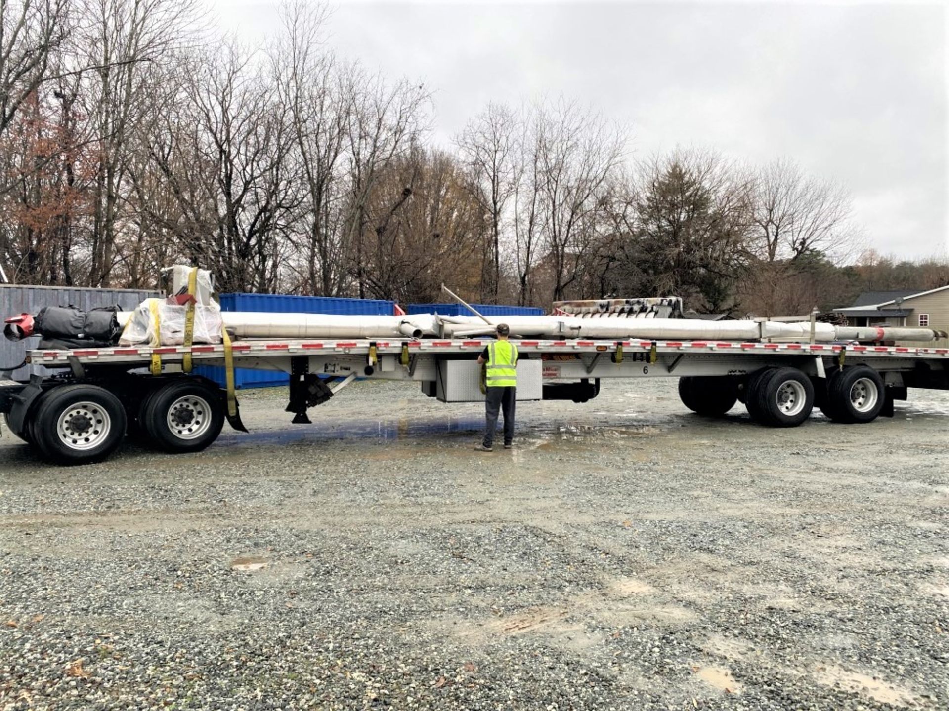 Lot Location: Greensboro NC 9'' DIAMETER X 53'' LONG, 20 HP TUBULAR INCLINED SCREW CONVEYOR AUGER. - Image 7 of 8