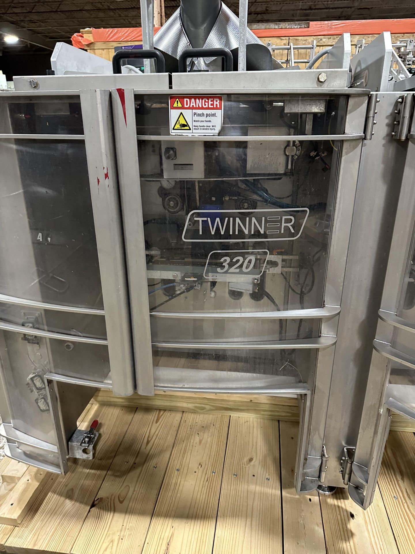 (Located In Springfield, MI) UVA Packaging Twinner 320 Bagger with Film Feeders - Image 2 of 14