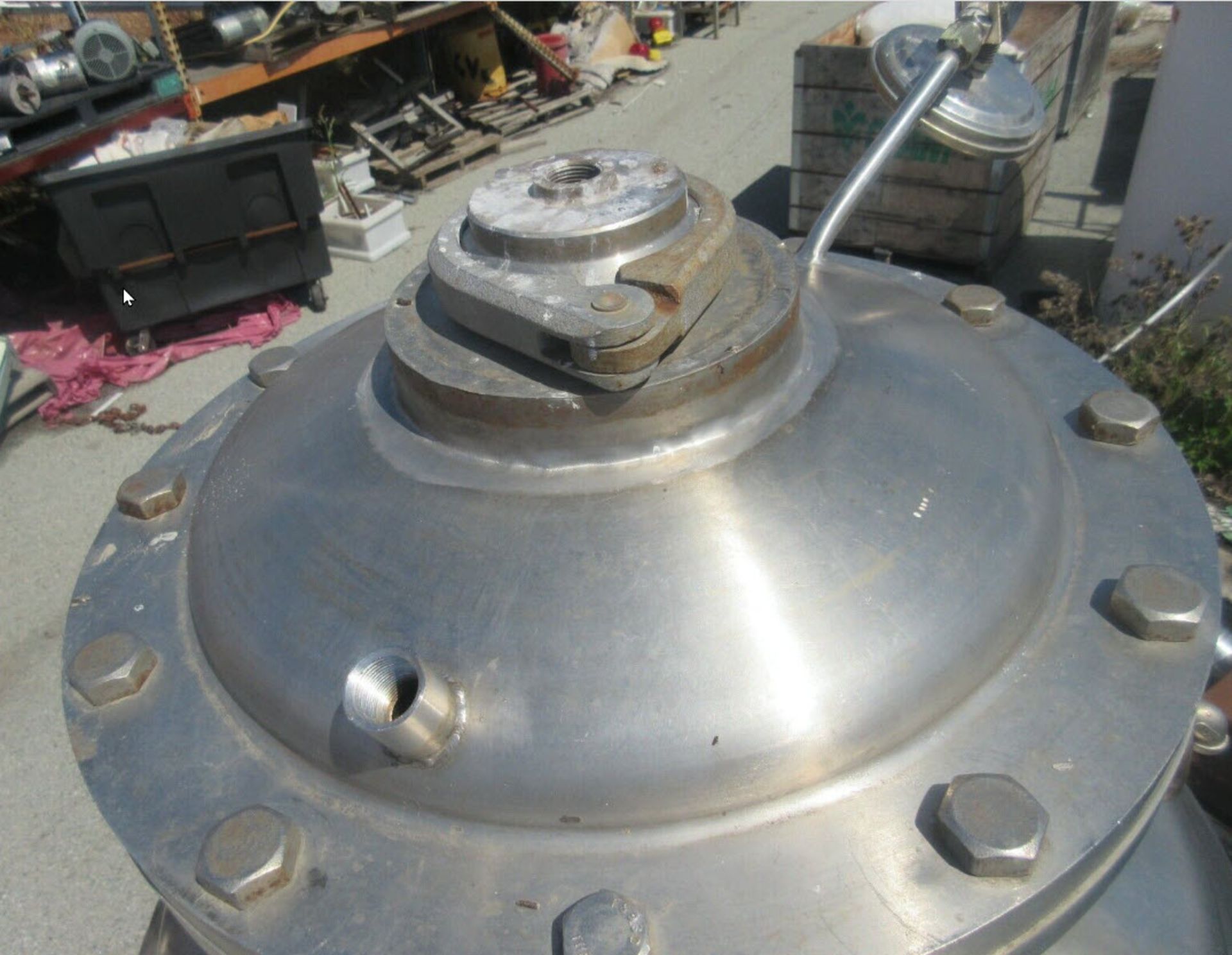 (Located in Hollister, CA) Cherry Burrel Tank/Reactor, Rigging Fee: $100 - Image 7 of 12