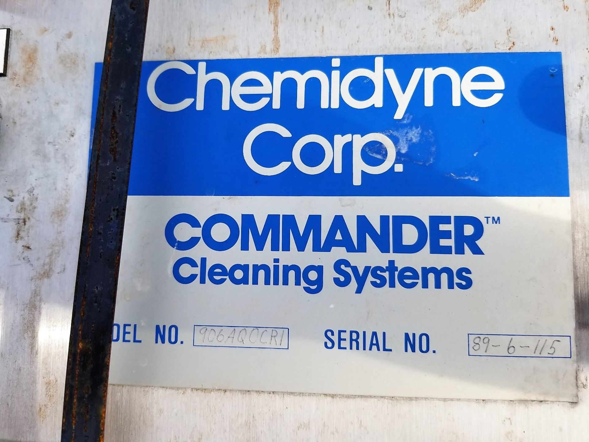 Lot Location: Greensboro NC Used Chemidyne Commander Power Wash Cleaning System WITH 30HP KOBE Roto- - Image 9 of 13