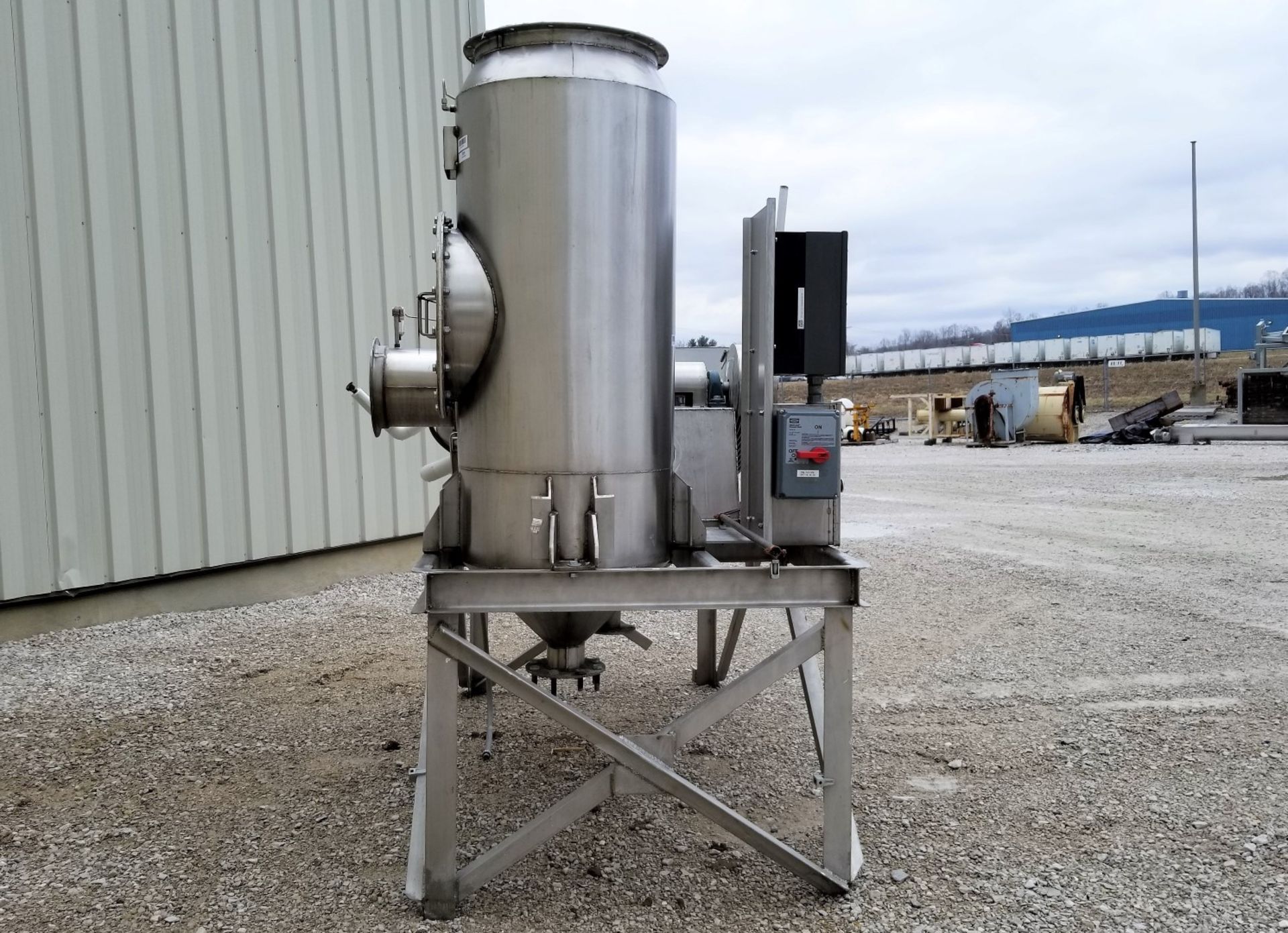 Lot Location: Greensboro NC Used 30HP Clean Gas Systems CGS Stainless Steel Wet Scrubber Dynascrub I - Image 8 of 14