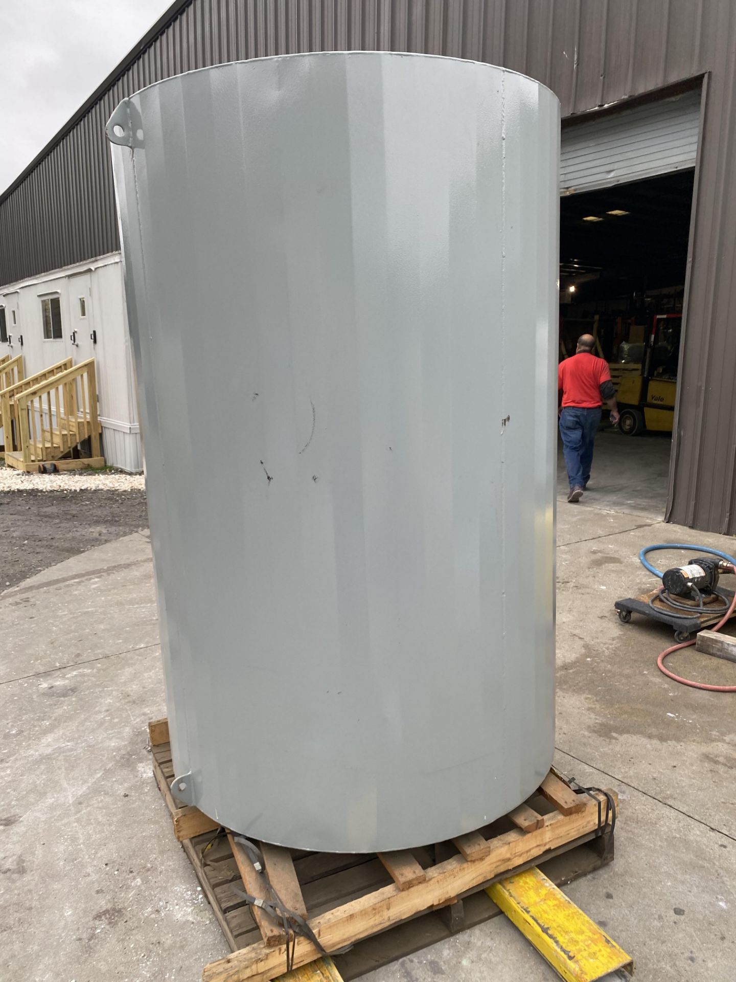 Lot Location: Greensboro NC - 20,000 CFM AT 14'' S.P. SIZE 361 NEW YORK BLOWER FUME EXHAUSTER, FRP, - Image 16 of 19