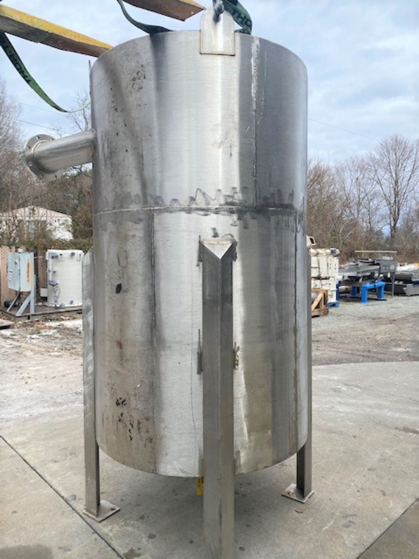 Lot Location: Greensboro NC 600 GALLON STAINLESS STEEL TANK - Image 4 of 12