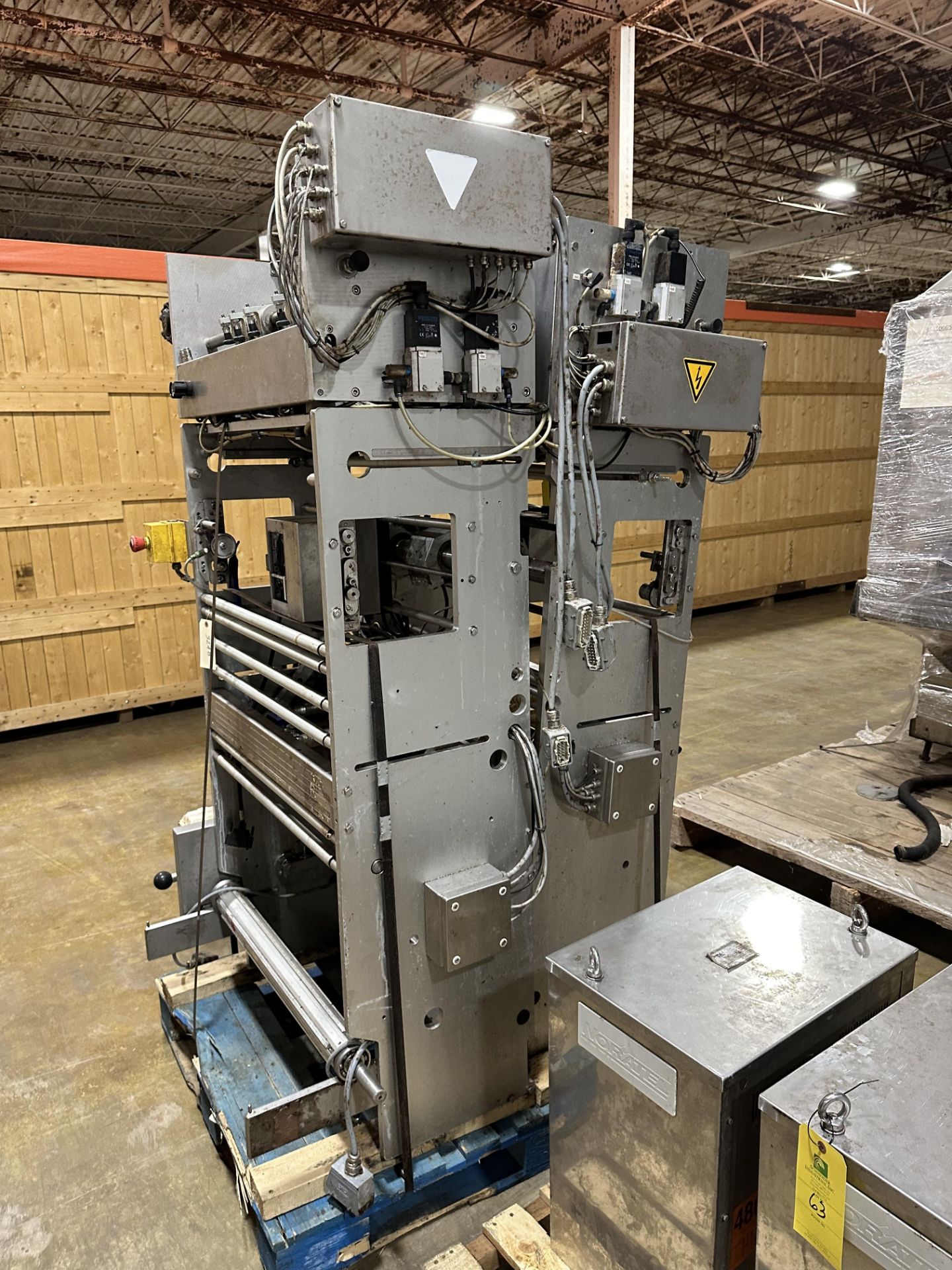 (Located In Springfield, MI) UVA Packaging Twinner 320 Bagger with Film Feeders - Image 10 of 14