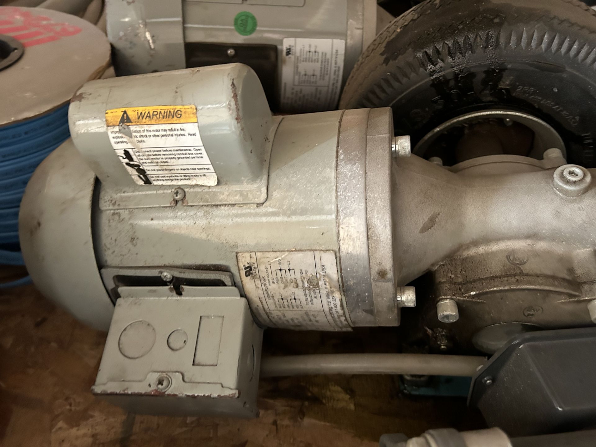 Lot Location: Hartley IA- Pallet of Small Wheel Motors, 1/4 HP - Image 4 of 4