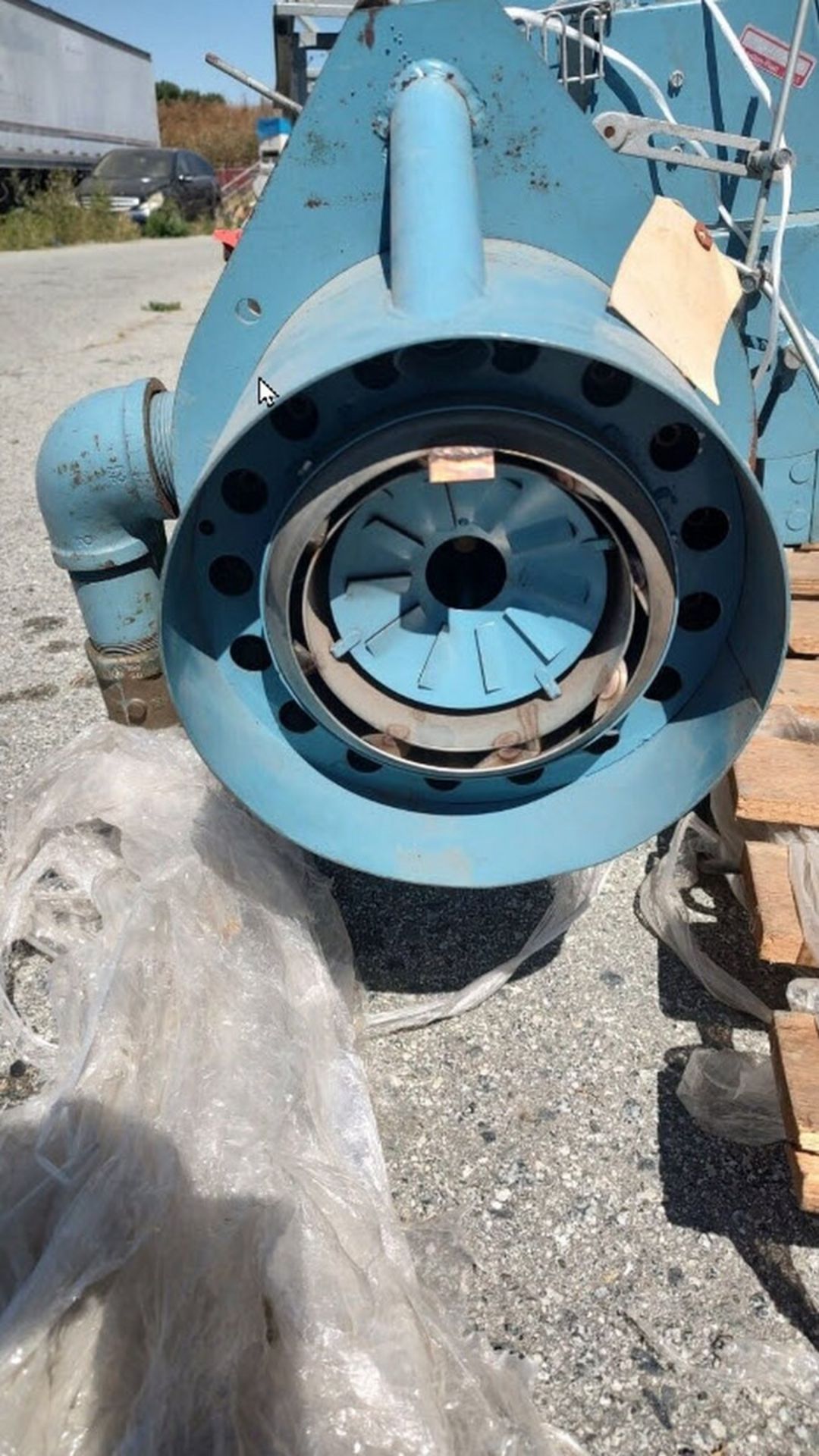 (Located in Hollister CA) Gordon Piatt R10-G-15 Burner Natural Gas 3000 MBH, Rigging Fee: $100