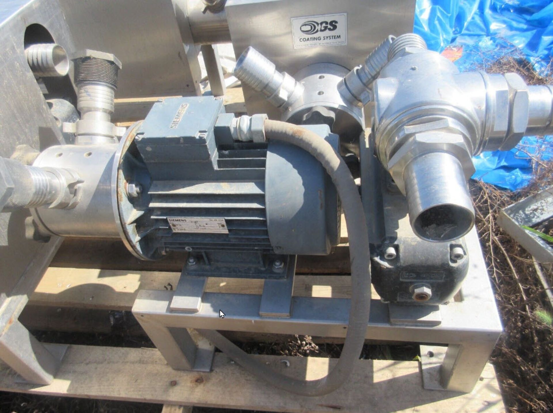 (Located in Hollister, CA) Siemens Coating System Coating Pump, Rigging Fee: $100 - Bild 7 aus 11