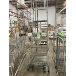 U-Line steel construction portable stair, 24 in x 70 in hgt Rigging Fee: $50