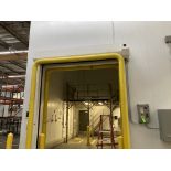 Industrial rollup door, open 10 ft x 12 ft hgt Rigging Fee: $ 625