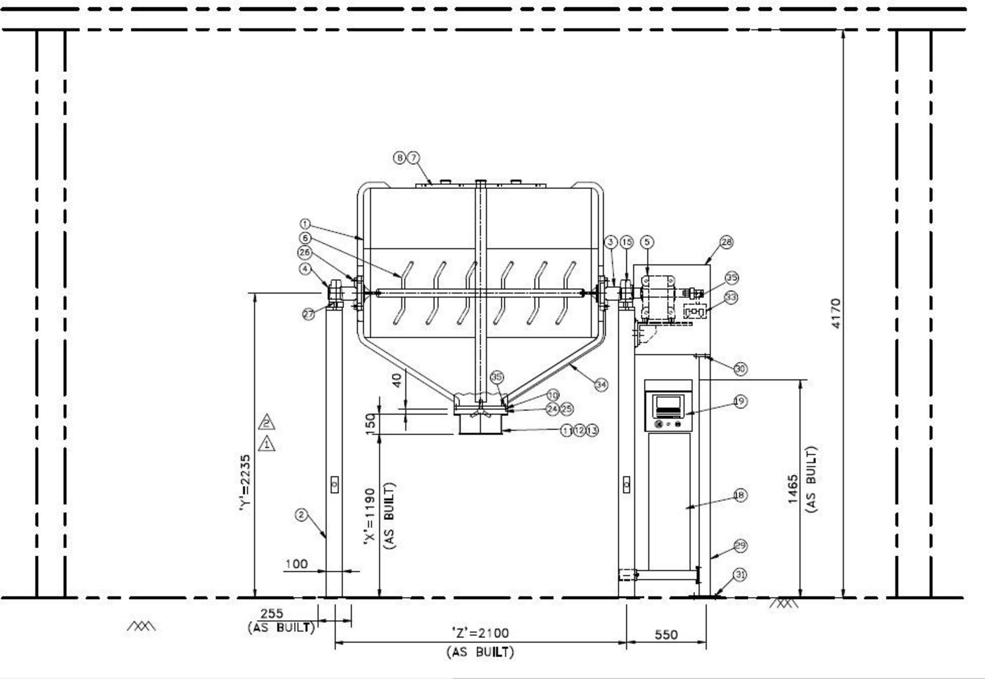 Lot Located in Vancouver BC, Canada - Saan OB-3000 Octagonal Blender - Image 3 of 3