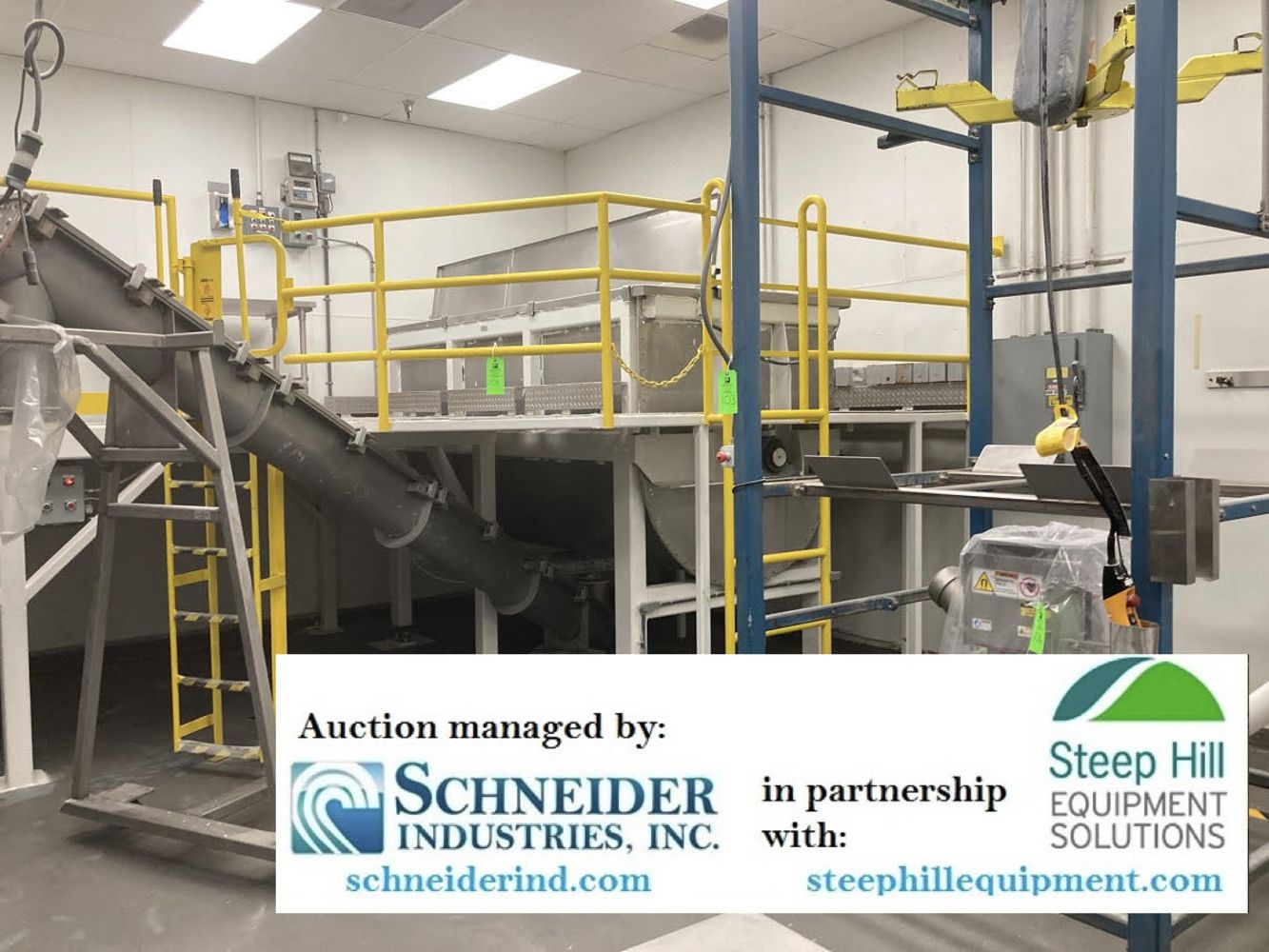 Online Only Auction - Complete Sugar Packaging Plant Closure - Over 500 Lots!