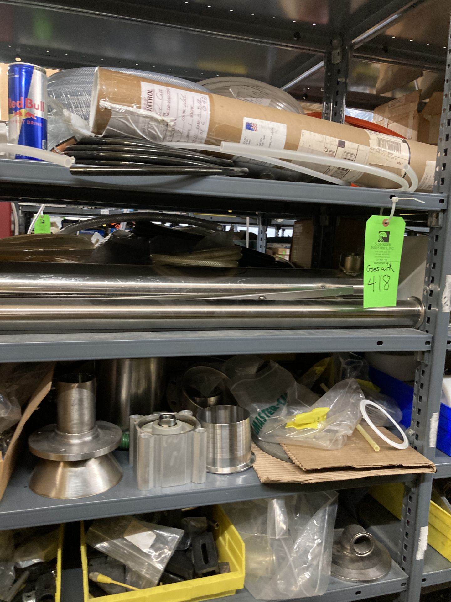 LOT OF shelf units and content on shelf, Aisle 6 &7 Rigging Fee: $ 200 - Image 15 of 17